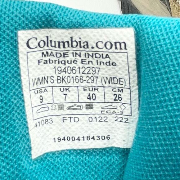 EUC Columbia Women’s Redmond III Mis Wayerproof Hiking Shoe - Size 9 Wide - Picture 8 of 9